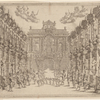 Set design for Il favore de gli dei, [1690]