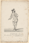 Victor (Mlle Bigottini) dans Les pages du duc de Vendôme, ballet pantomime en 1 acte