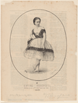 Amina Boschetti nel ballo Ariella al R. T. della Scala in Aut. 1862