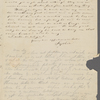 Peabody, Elizabeth P[almer, sister], ALS to. Jun. 1822. 