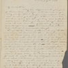 Peabody, Elizabeth P[almer], sister, ALS to. Jul. 23, 1822. 