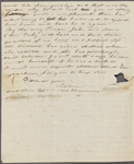 Peabody, Elizabeth P[almer], sister, ALS to. Oct. 2, 1822. 