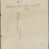 Peabody, Elizabeth P[almer], sister, ALS to. [1822]. 