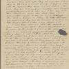 Peabody, Elizabeth P[almer, sister], ALS to. Jul. 20, 1823. 