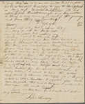 Peabody, Elizabeth P[almer, sister], ALS to. Sep. 21-[30?], 1823. 