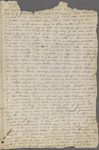 Peabody, Elizabeth P[almer, sister], ALS to. Oct. [1823?] 