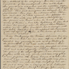 Peabody, Elizabeth P[almer, sister], ALS to. Nov. 20, [1823 or 1824] 