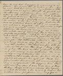 Peabody, Elizabeth P[almer, sister], ALS to. Nov. 20, [1823 or 1824] 