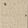 Peabody, Elizabeth P[almer, sister], ALS to. Nov. 20, [1823 or 1824] 