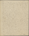 Peabody, [Elizabeth Palmer,] sister, ALS to. [Mar.] 23, [1824].