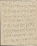 Peabody, [Elizabeth Palmer,] sister, ALS to. [Mar.] 23, [1824].