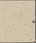 Peabody, [Elizabeth Palmer,] sister, ALS to. [Mar.] 23, [1824].