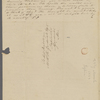 Peabody, [Elizabeth Palmer,] sister, ALS to. [Mar.] 23, [1824].