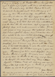Peabody, Elizabeth P[almer, sister], ALS (incomplete) to. Apr. [?]-20, 1824.
