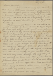 Peabody, Elizabeth P[almer, sister], ALS to. May 11, [1824].