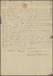 Peabody, Elizabeth Palmer[, sister], ALS to. Jul. 16, [1824?].