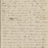 Peabody, Elizabeth P[almer, sister], ALS to. Aug. 4, 1824.