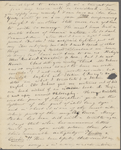 Peabody, [Elizabeth Palmer,] sister, ALS to. Mar. 13, 1825.