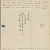 Peabody, [Elizabeth Palmer,] sister, ALS to. Mar. 13, 1825.