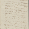 Peabody, E[lizabeth] P[almer, sister], ALS to. [1826 or 1827]