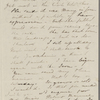 [Peabody], Elizabeth [Palmer, sister], ALS to. [1826 or 1827]