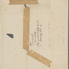Peabody, Elizabeth [Palmer], sister, ALS to. Jan. [18?], [1827?]