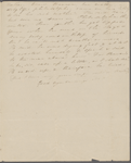 Peabody, [Elizabeth Palmer, and Mary Tyler,] sisters, ALS to. Feb. 27, [1827].