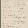 Peabody, Elizabeth P[almer, sister], ALS to. [1827?]. With ANS from Lydia Haven.