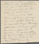 Peabody, Elizabeth P[almer, sister], ALS to. [1827?]. With ANS from Lydia Haven.