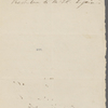 Peabody, Elizabeth P[almer, sister], ALS to. [1827?]. With ANS from Lydia Haven.