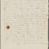 Peabody, Elizabeth P[almer, sister], ALS to. [1827?].