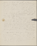 Peabody, Elizabeth P[almer, sister], ALS to. Apr. 10, [1829?]