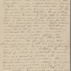 Peabody, [Elizabeth Palmer,] sister, ALS to. Feb. 9, [182-].