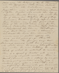 Peabody, [Elizabeth Palmer,] sister, ALS to. Feb. 9, [182-].