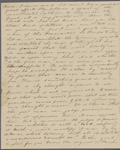 Peabody, [Elizabeth Palmer,] sister, ALS to. Feb. 9, [182-].