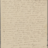 Peabody, [Elizabeth Palmer,] sister, ALS to. Feb. 9, [182-].
