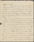 Peabody, [Elizabeth Palmer,] sister, ALS to. [182-]. "Today I have..."