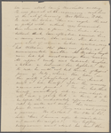 [Peabody, Elizabeth Palmer or Mary Tyler], sister, AL (incomplete) to. [May] 20, [1831?].