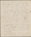 [Peabody], Elizabeth [Palmer, sister], ALS to. [1832?]