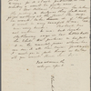 [Peabody], Elizabeth [Palmer, sister], ALS to. [1832 or 1833]
