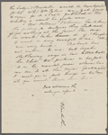 [Peabody], Elizabeth [Palmer, sister], ALS to. [1832 or 1833]