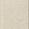 Peabody, Elizabeth P[almer, sister], ALS to. [Jan? 1833?] 