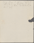 Peabody, [Elizabeth Palmer, and Mary Tyler,] sisters, ALS to. [Feb. 1833?].