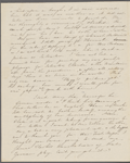 Peabody, Elizabeth P[almer, sister], ALS to. Feb. 5, 1833.