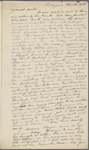 Peabody, [Elizabeth Palmer,] sister, ALS to. Mar. 12, [1833].