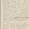 Peabody, [Elizabeth Palmer,] sister, ALS to. Mar. 12, [1833].