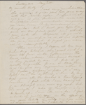 Peabody, Elizabeth P[almer, sister], ALS to. May 21-22, [1833].