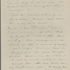 [Peabody], Elizabeth [Palmer, sister], ALS to. [Jul.?] 18-19, [1833?].