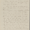 [Peabody], Elizabeth [Palmer, sister], ALS to. [Jul.?] 18-19, [1833?].