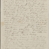 [Peabody], Elizabeth [Palmer, sister], AL to. Nov. 2, 1833.